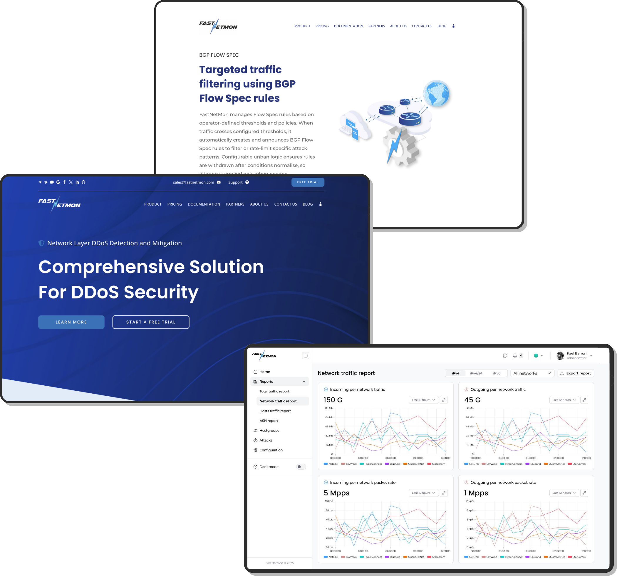 FastNetMon interfaces