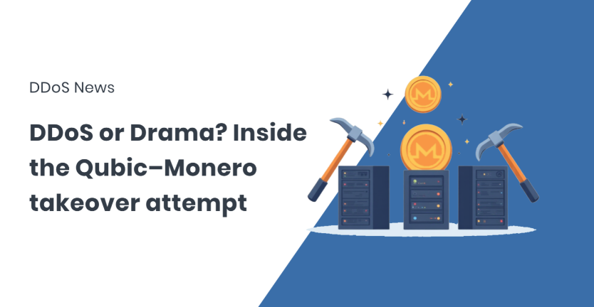Drama Monero DDoS