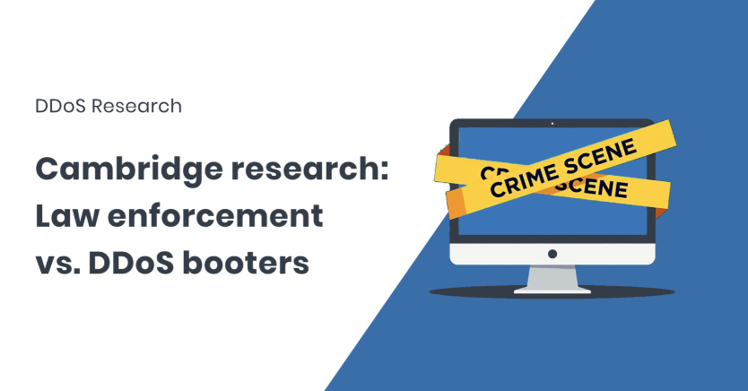 Cambridge study DDoS-for-hire